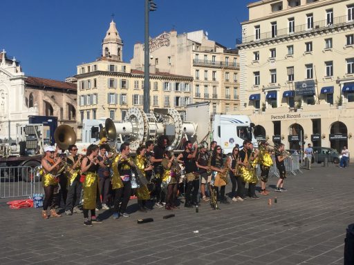 Musiker in Marseille